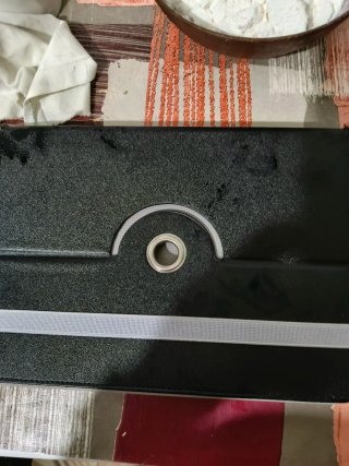 Paraguas y funda tablet gris/blanco