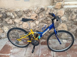 Bicicleta BH Oregon Azul y Amarilla