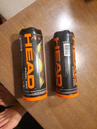 2 Tubos Pelotas Padel HEAD PADEL PRO