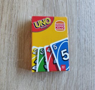 Baraja UNO Pocket Burger King