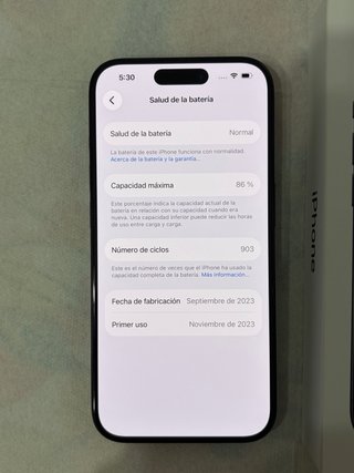 iPhone 15 PRO 256 GB