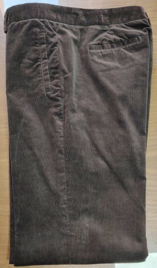 Pantalón pana Massimo Dutti marrón