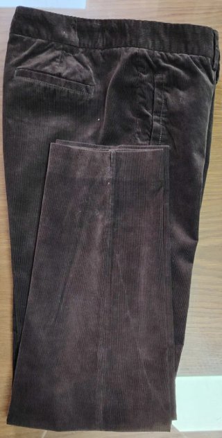 Pantalón pana Massimo Dutti marrón