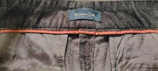 Pantalón pana Massimo Dutti marrón