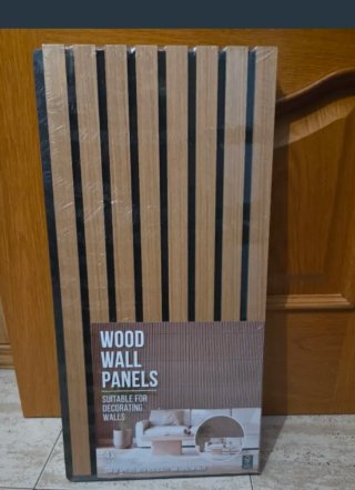 4 Paneles de Madera para Pared