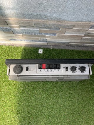 Radio Cassette Sanyo M9802AK Vintage Años 80