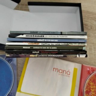 Lote CDs Melendi y Maná