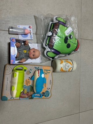 Lote de juguetes para bebé