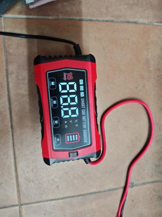 Cargador Baterías Coche 16A 6V/12V/24V