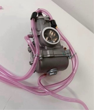 Carburador para Moto con Manguera Rosa