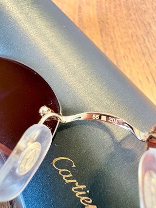 Gafas Cartier al aire