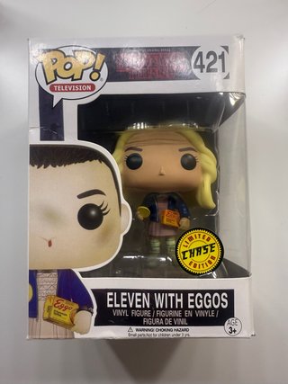 Funko Pop! 421 Eleven con Eggos Chase - réplica