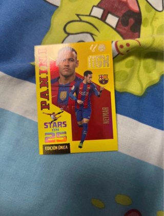 Neymar Stars on 25 Panini