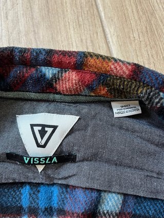 Camisa Vissla cuadros hombre Talla S