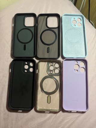 Fundas iPhone 13 Pro (Pack 6)