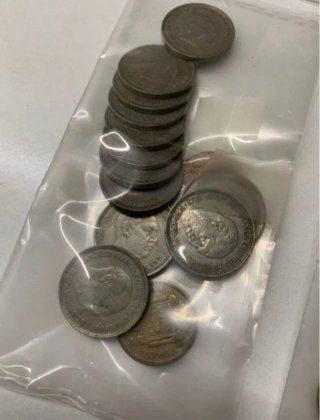 Billetes antiguos Banco de España 1 y 5 Pesetas