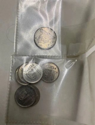 Billetes antiguos Banco de España 1 y 5 Pesetas