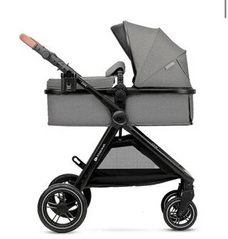 Carrito de bebé gris