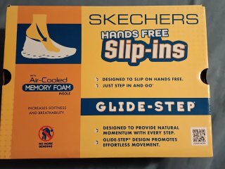 Zapatillas Skechers Slip-ins Beige/Teal Nuevas