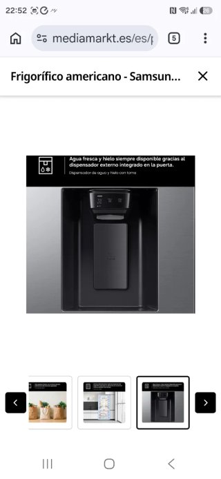 Frigorífico Americano Samsung Bespoke AI