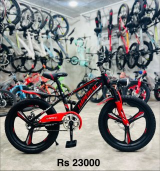 Bicicleta Imperial Negra y Azul