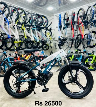 Bicicleta Imperial Negra y Azul