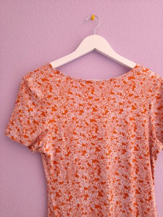 Vestido floral Pull&Bear talla M