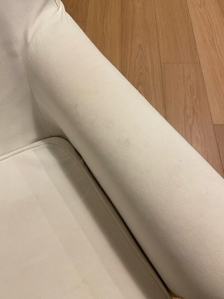 Sillón blanco Ikea