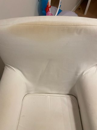 Sillón blanco Ikea