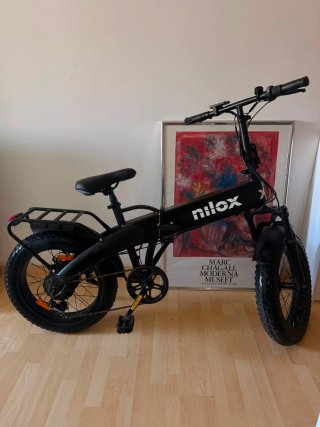 Bicicleta Eléctrica Plegable Nilox X10 nueva
