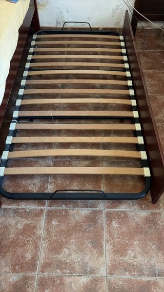 Cama nido de madera con cajones