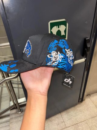 Gorra LA Negra y Azul