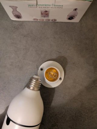 [NUEVO] Cámara bombilla blanca