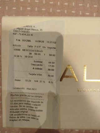 Merceditas Alpe doradas talla 38