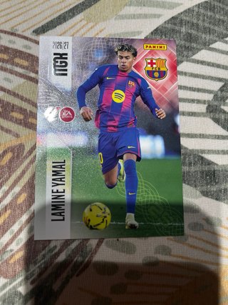 Cartas Panini MGK 26/27 Raphinha y Lamine Yamal