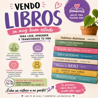 Libros de diversas temáticas