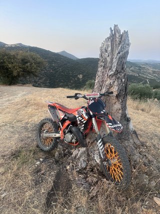 KTM SX 125 Motocross Naranja