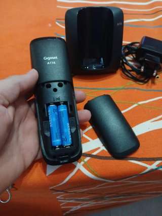 Teléfono Inalámbrico Gigaset A116 Negro