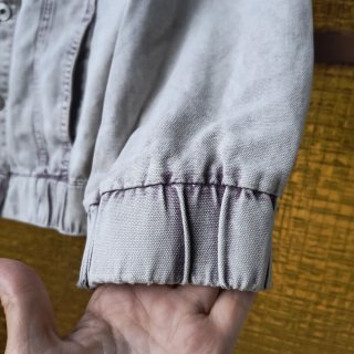 Cazadora vaquera Zara unisex morada