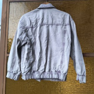 Cazadora vaquera Zara unisex morada