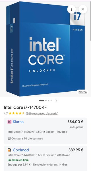 Intel Core i7-14700KF