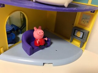 casa Peppa Pig de 3 plantas