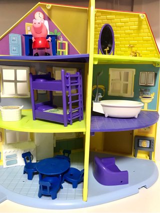 casa Peppa Pig de 3 plantas