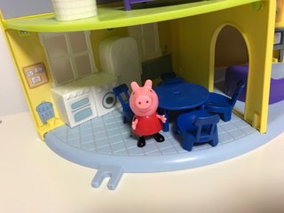 casa Peppa Pig de 3 plantas