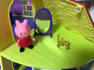 casa Peppa Pig de 3 plantas