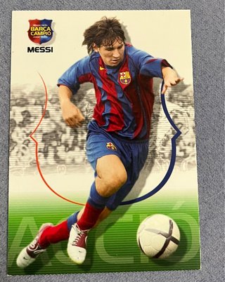 Carta Messi Barça Campió 2004-2005