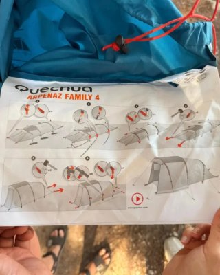 Tienda de campaña Quechua Arpenaz Family 4