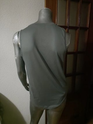 Camiseta sin mangas con frase sarcástica