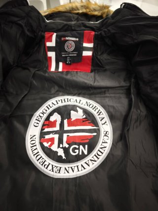 Chaqueta Geographical Norway Clement Negra