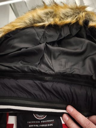 Chaqueta Geographical Norway Clement Negra